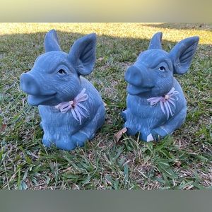 Pig decorative ceramic figurines